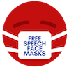 Free Speech Face Masks